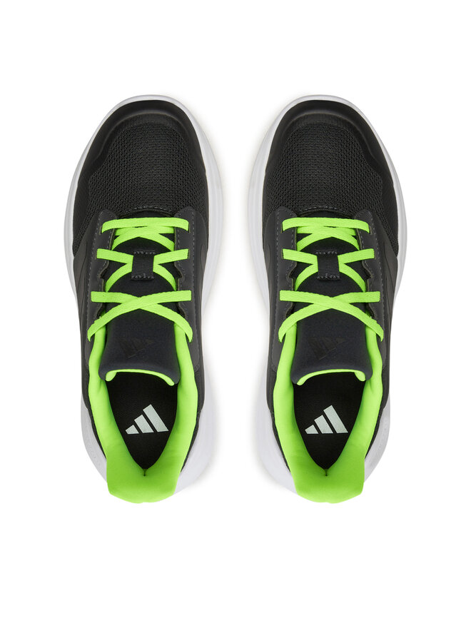 Adidas men's yking m black running shoes best sale