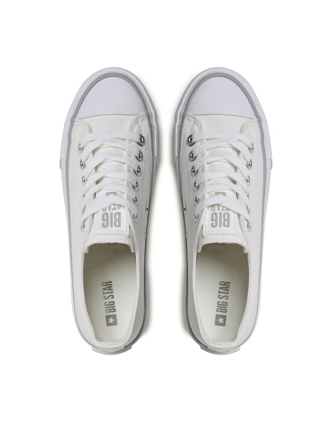 Big Star Shoes Кецове Big Star Shoes LL274150 Бял