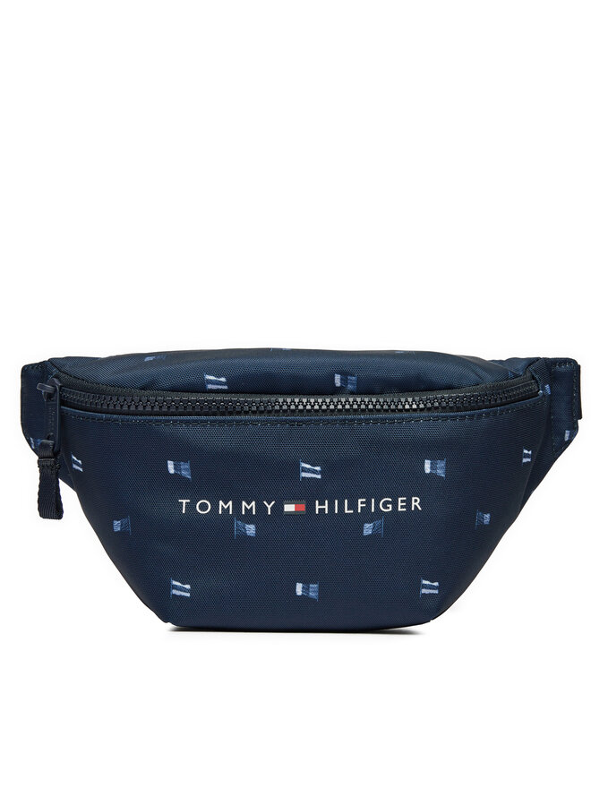 Tommy Hilfiger Gürteltasche﻿ Tommy Hilfiger Th Essential Aop AU0AU01949 Dunkelblau