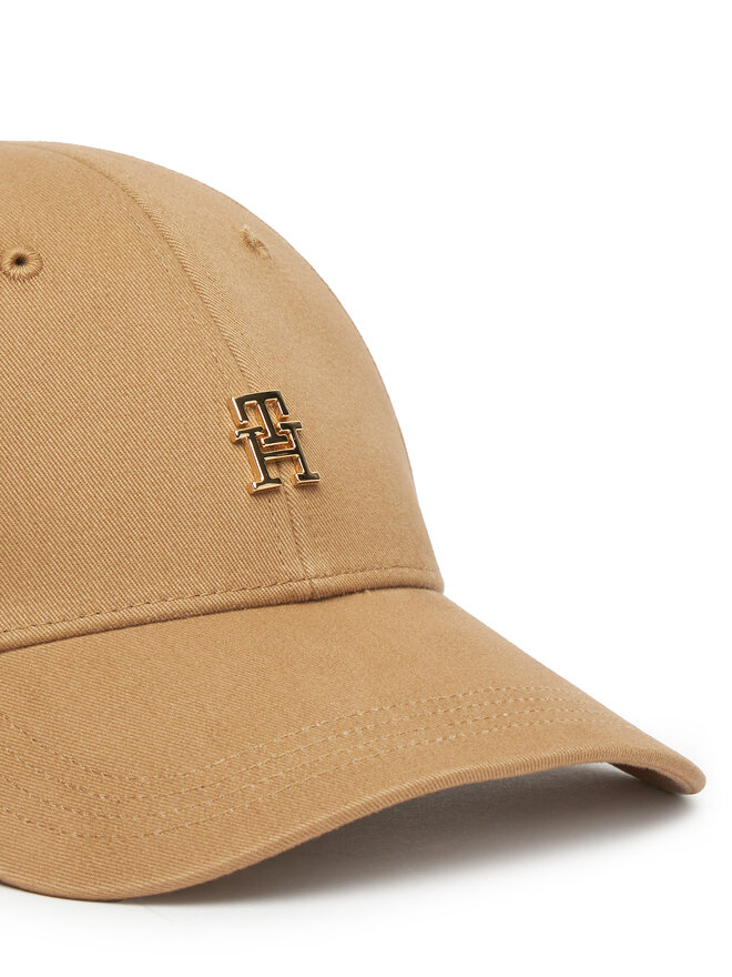 Tommy Hilfiger Kapa s šiltom Tommy Hilfiger Elevated Chic AW0AW17631 Bež