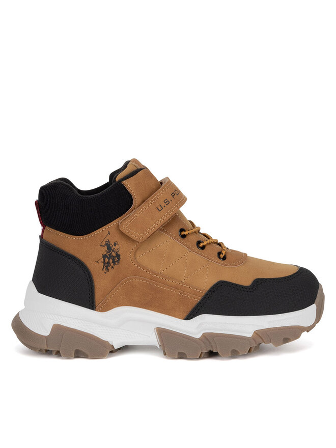 U.S. Polo Assn. Gležnjarji U.S. Polo Assn. KASPER001K/DY1 Rjava