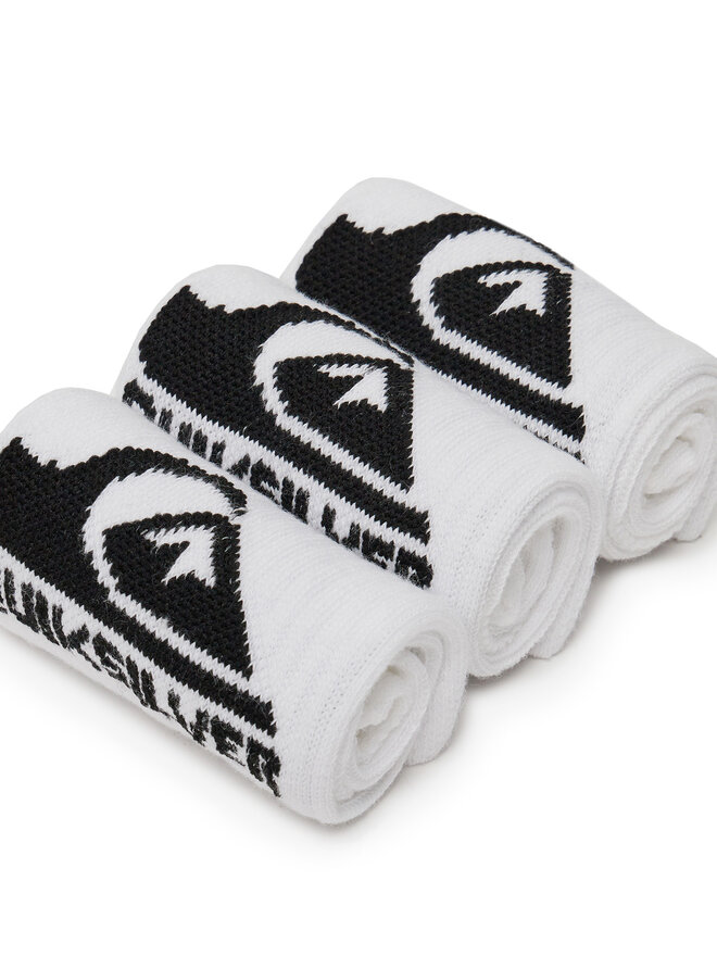 Quiksilver Skarpety Quiksilver AS_QUIKSILVER_101W_SS25 (3-PACK) Biały