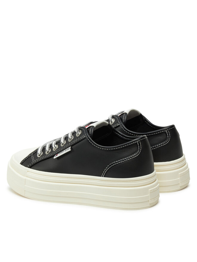 Tommy Jeans Sneakers Tommy Jeans Foxing EN0EN02714 Μαύρο