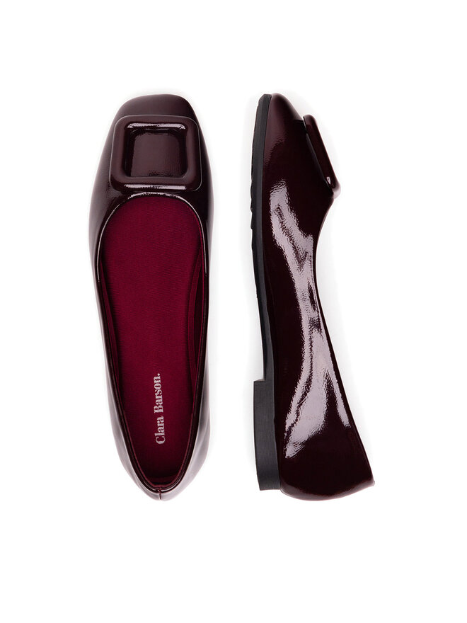 Clara Barson Ballerinas Clara Barson WFA3513-1 Dunkelrot
