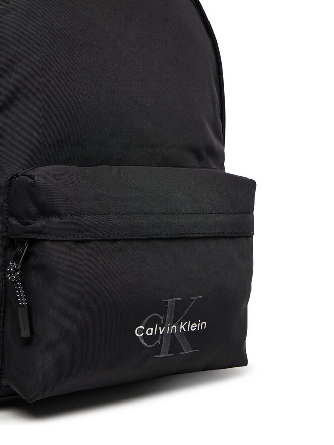 Calvin Klein Σακίδιο Calvin Klein Bold Round Backpack LV04D3114G Μαύρο