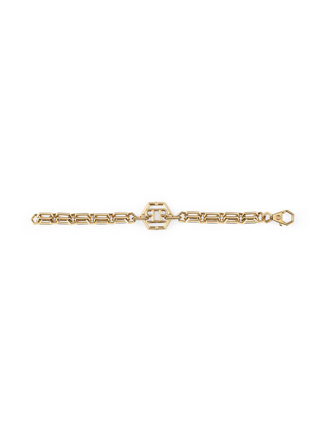 PHILIPP PLEIN Bransoletka PHILIPP PLEIN Plein Icon Chain PJ9EA06BU Złoty