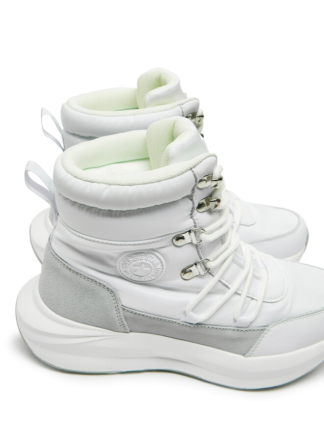 Big Star Shoes Botki Big Star Shoes OO274A143 Biały