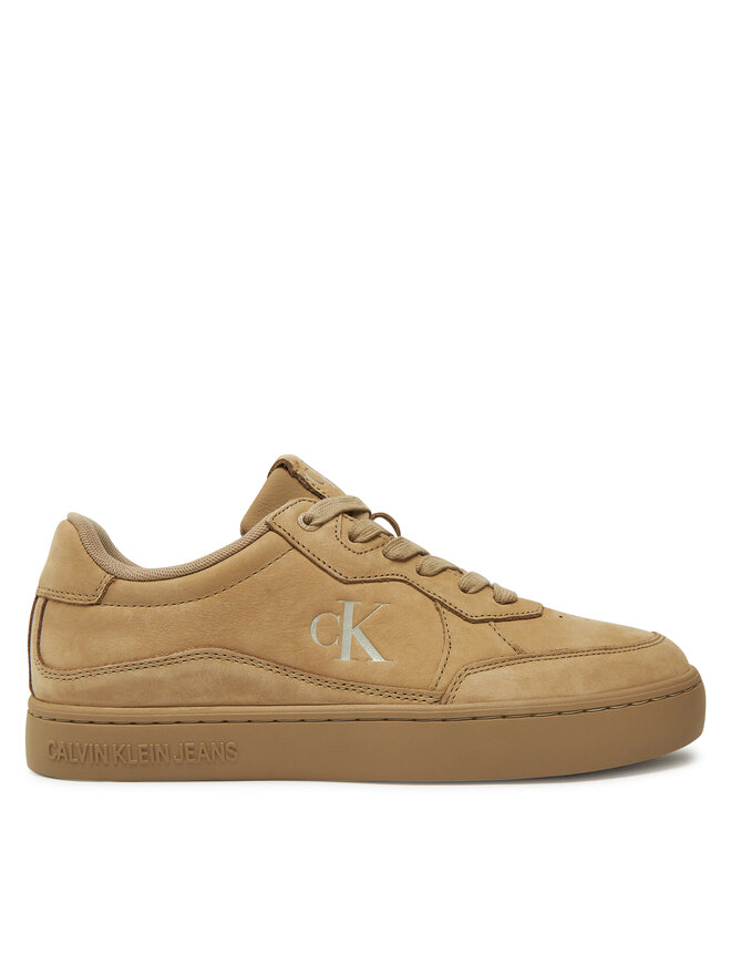 Calvin Klein Jeans Sneakersy Calvin Klein Jeans Classic Cupsole Wave Mg Cs YM0YM01256 Beżowy
