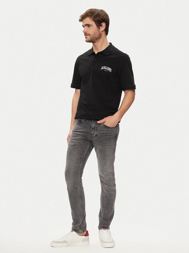 Jack&Jones Jack&Jones Poloshirt Josh 12247387 Schwarz Standard Fit