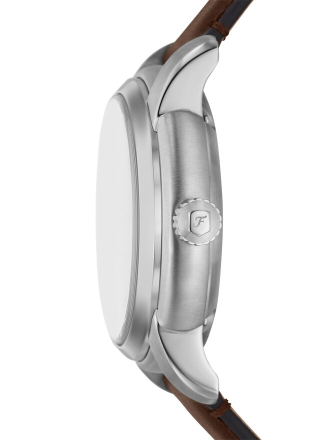 Fossil Uhr Fossil Heritage Automatic Skeleton ME3264 Braun