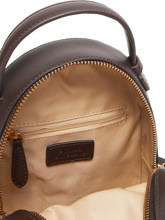 PINKO Plecak PINKO Love Click Mini Backpack PE 25 PLTT 103614 A1J2 Brązowy