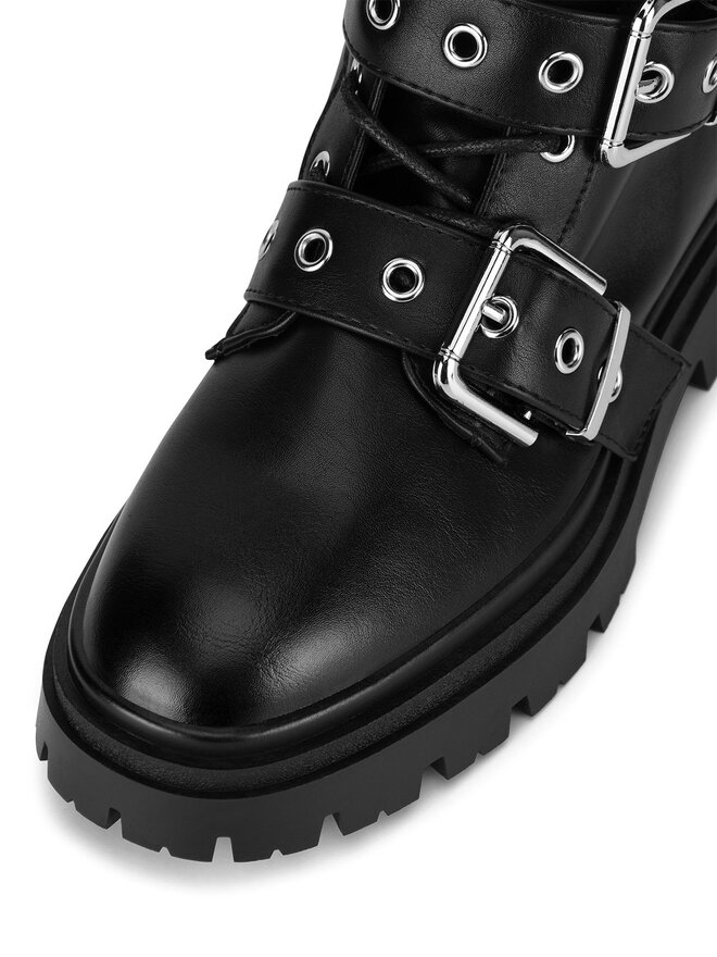 DeeZee Schnürstiefeletten DeeZee HY8761-3 Schwarz
