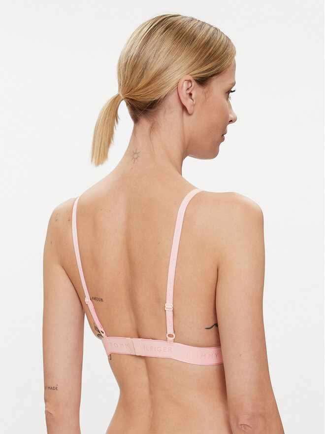 Tommy Hilfiger Tommy Hilfiger Bralette melltartó UW0UW04750 Rózsaszín