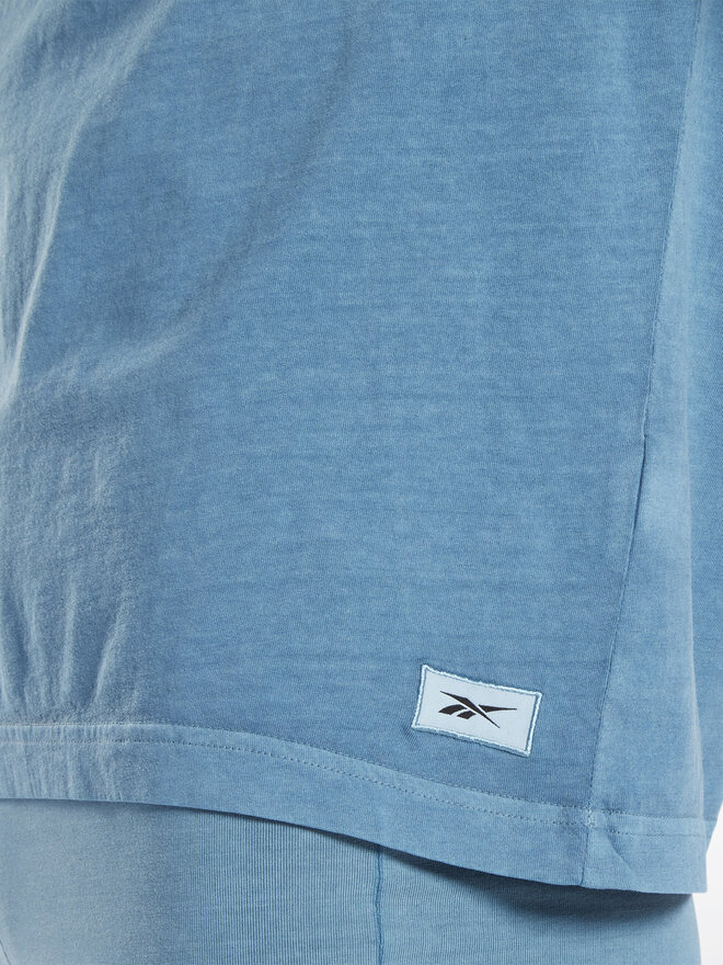 Reebok Reebok Marškinėliai Classics Natural Dye Boxy T-Shirt HT7857 Mėlyna