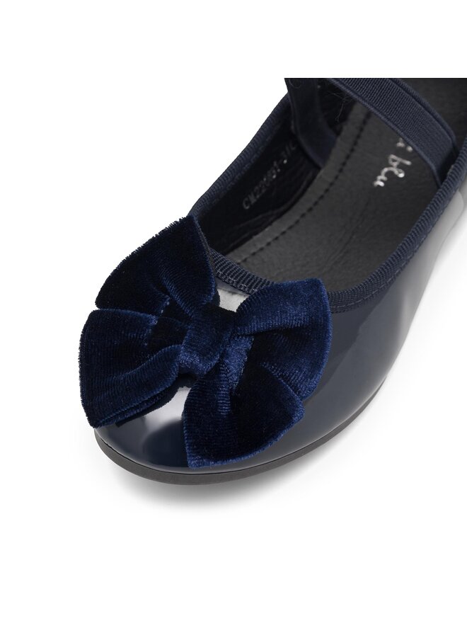 Nelli Blu Балеринки Nelli Blu CM220831-31(III)DZ Тъмносин