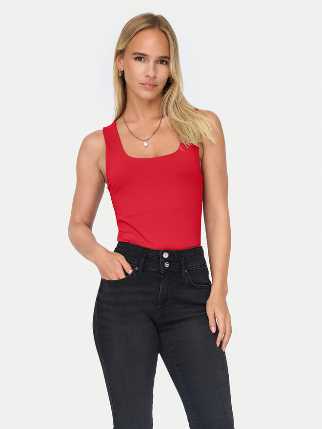 ONLY ONLY Felső Lea 15278090 Piros Regular Fit