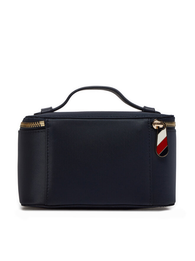 Kosmetiktasche Tommy Hilfiger Poppy Vanity Case Corp AW0AW16017 Dunkelblau eschuhe