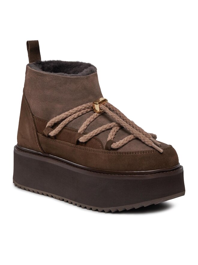 Inuikii Μπότες Χιονιού Inuikii Classic Low Platform 75104-105 Καφέ