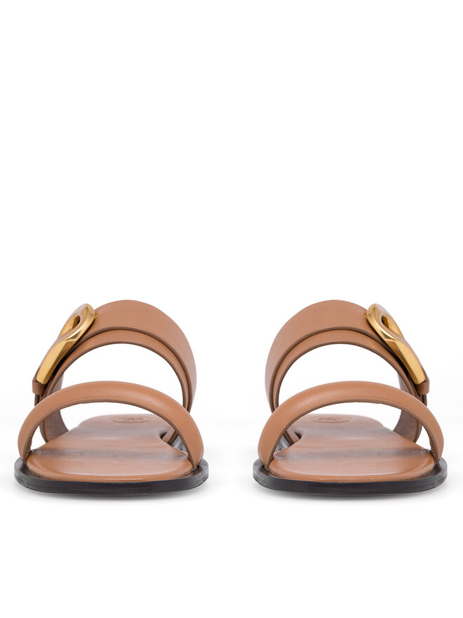 GINO ROSSI Pantoletten Gino Rossi ELZA-112686 Braun