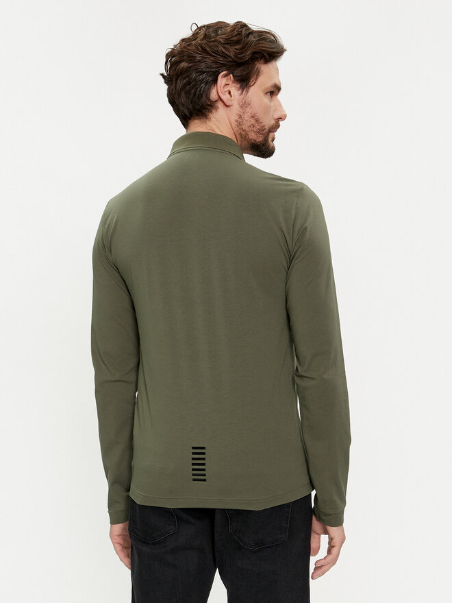 EA7 Emporio Armani EA7 Emporio Armani Поло 8NPF05 PJM5Z 1846 Зелений Regular Fit