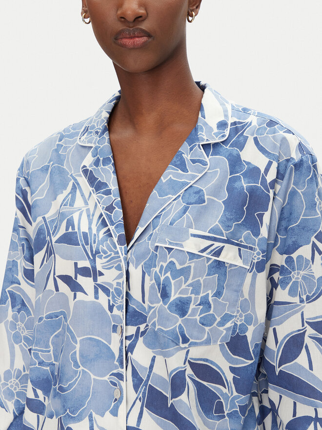 Gap Gap Spavaćiće 531508-13 Plava Relaxed Fit
