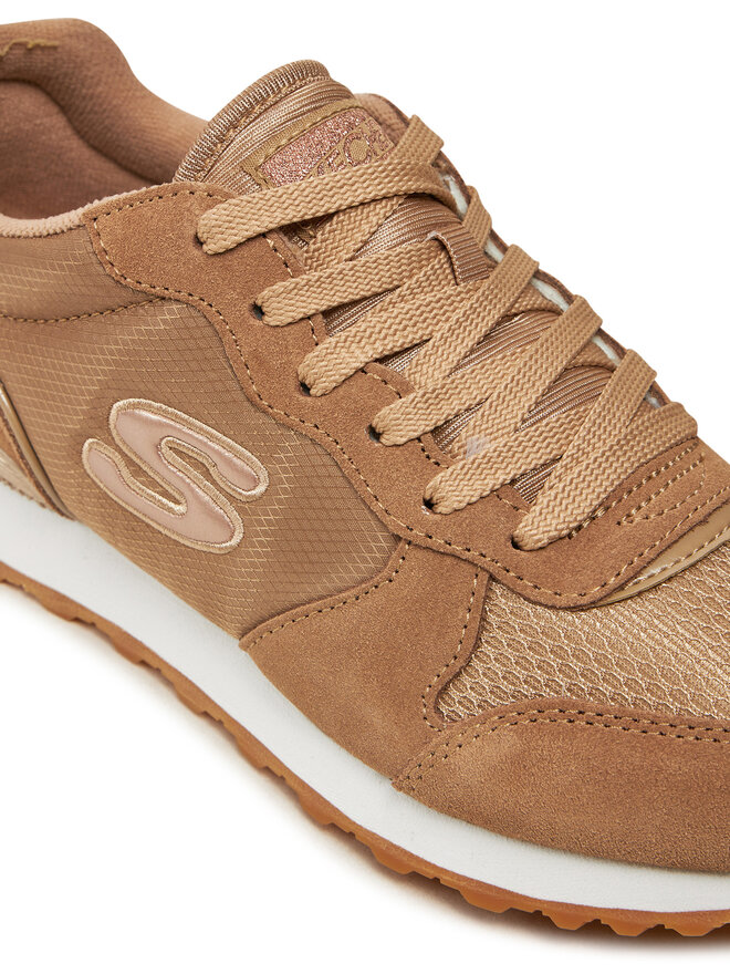 Skechers Sneakersy Skechers 111/TAN Brązowy