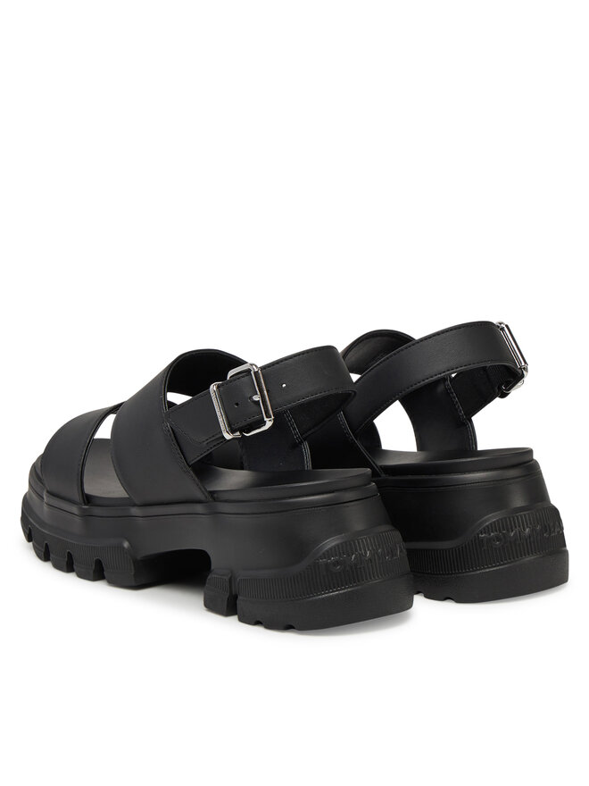 Tommy Jeans Σανδάλια Tommy Jeans Tjw Chunky City Sandal EN0EN02750 Μαύρο