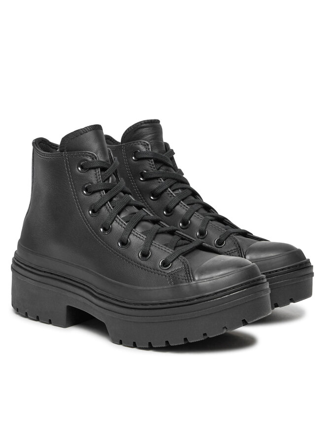 Aulinukai Converse Chuck Taylor All Star Lugged Heel Leather