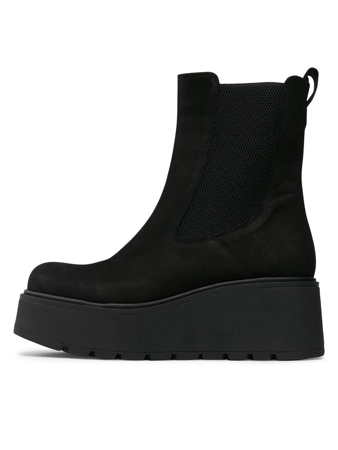 R.Polański Klassische Stiefeletten R.Polański 1581 Schwarz