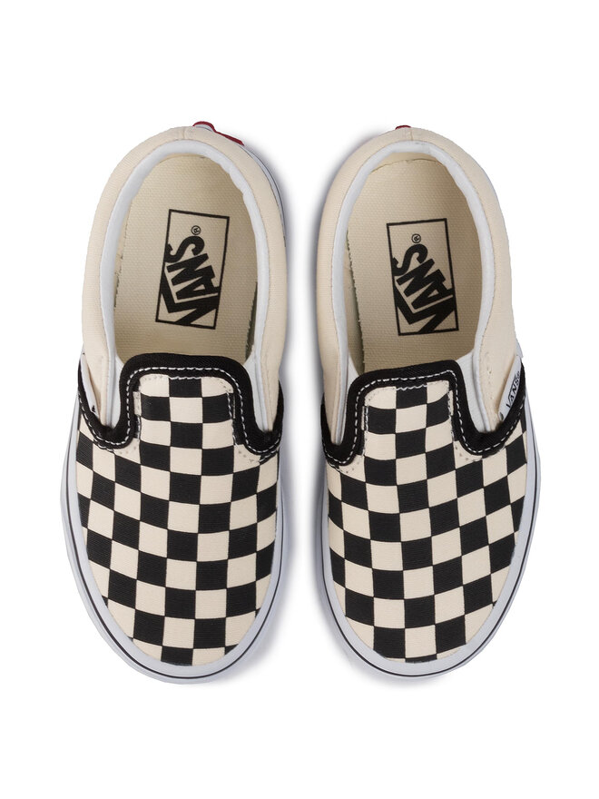 Vans Teniși Vans Classic Slip-On VN000ZBUEO11 Alb