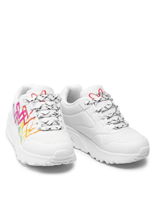Skechers Sneakers Skechers Love Brights 314061L/WMLT Alb