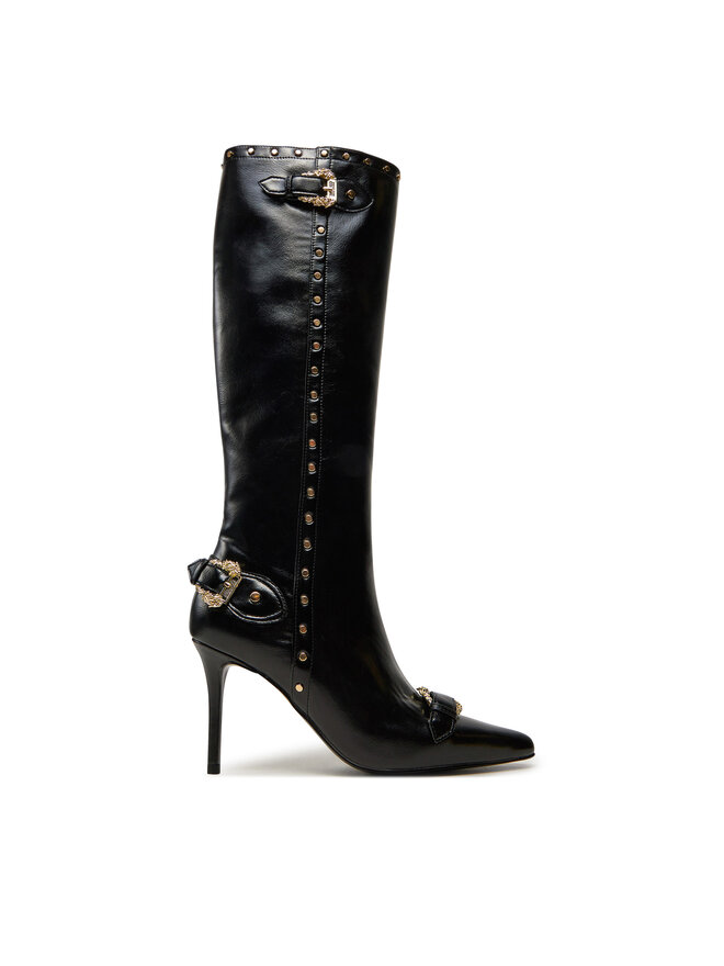 Versace Jeans Couture Kozačky Versace Jeans Couture Scarlett 77VA3S58 Černá