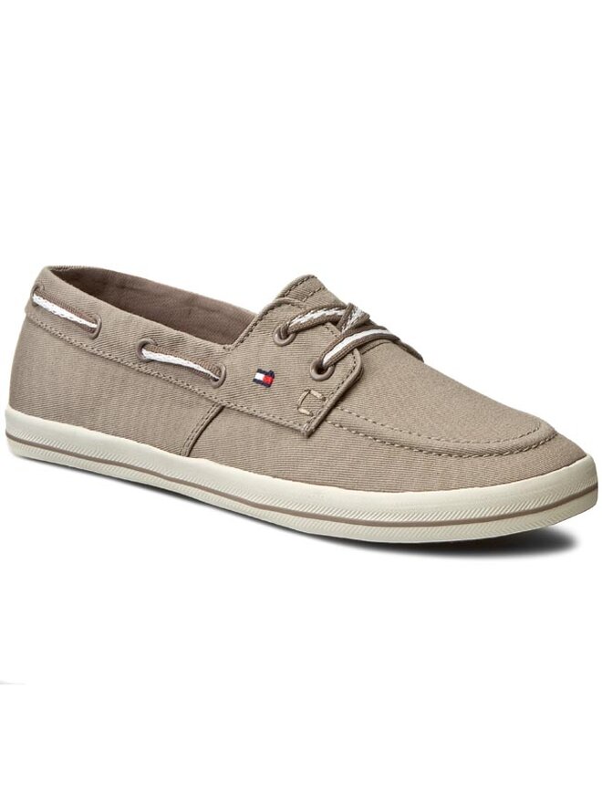 Tommy Hilfiger Sneakers aus Stoff Tommy Hilfiger Victoria 11D FW56820835 Beige