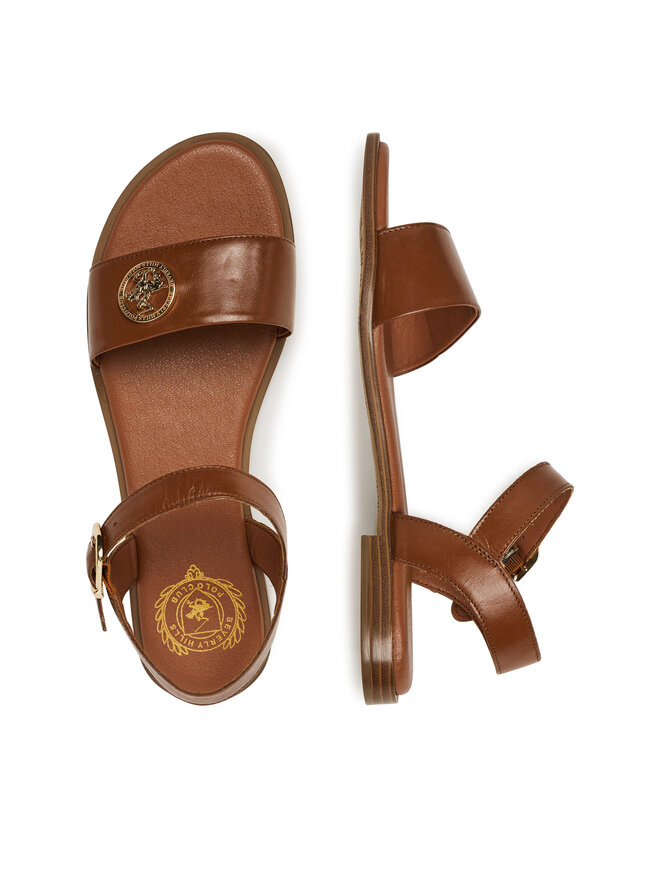Beverly Hills Polo Club Sandalen Beverly Hills Polo Club WI16-BAGA-02 Braun
