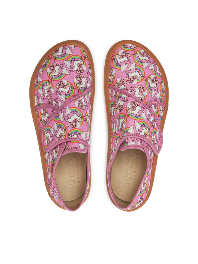 Froddo Papuče Froddo Barefoot Slippers G1700408-4 D Ružičasta