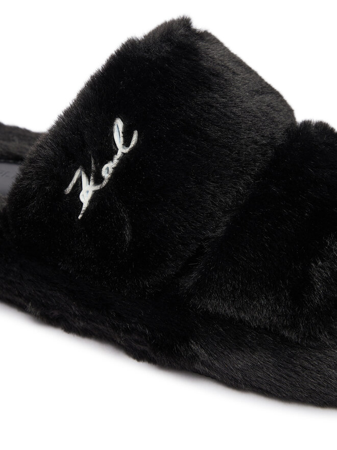 KARL LAGERFELD Тапочки KARL LAGERFELD Hypns KL80674 Чорний