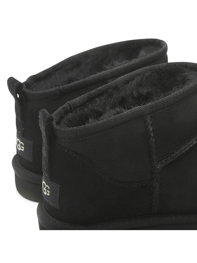 Ugg Μπότες Χιονιού Ugg M Classic Ultra Mini 1137391 Μαύρο