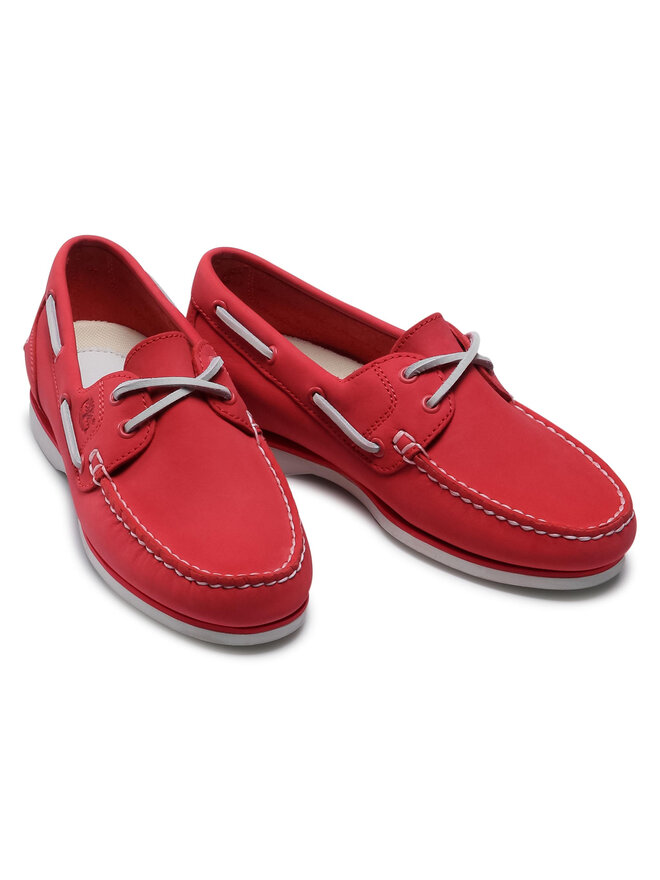 Timberland Mokassins Timberland Classic Boat TB0A2GXQ8011 Rot
