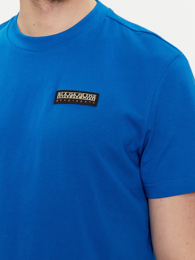 Napapijri Napapijri Camiseta Iaato NP0A4HFZ Azul Regular Fit