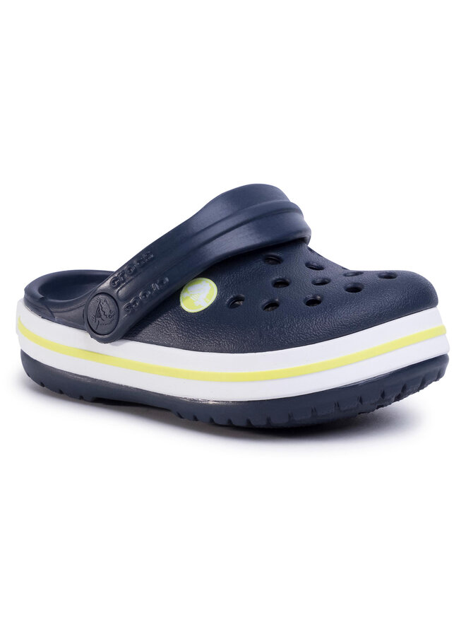 Pantoletten Crocs Crocband Clog K 204537 Dunkelblau eschuhe