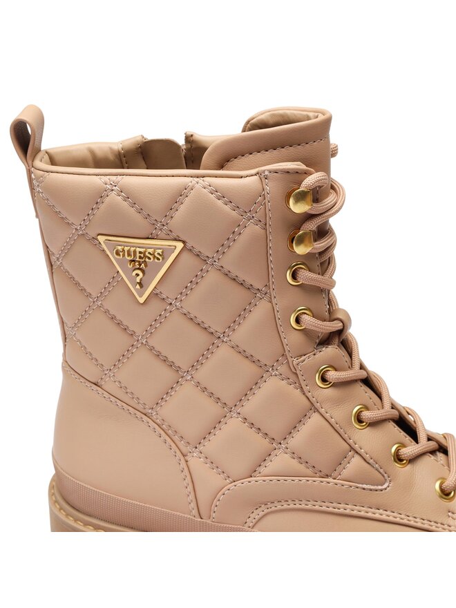 Guess Trapper stila apavi Guess Badae FL7BDE ELE10 Bēšs