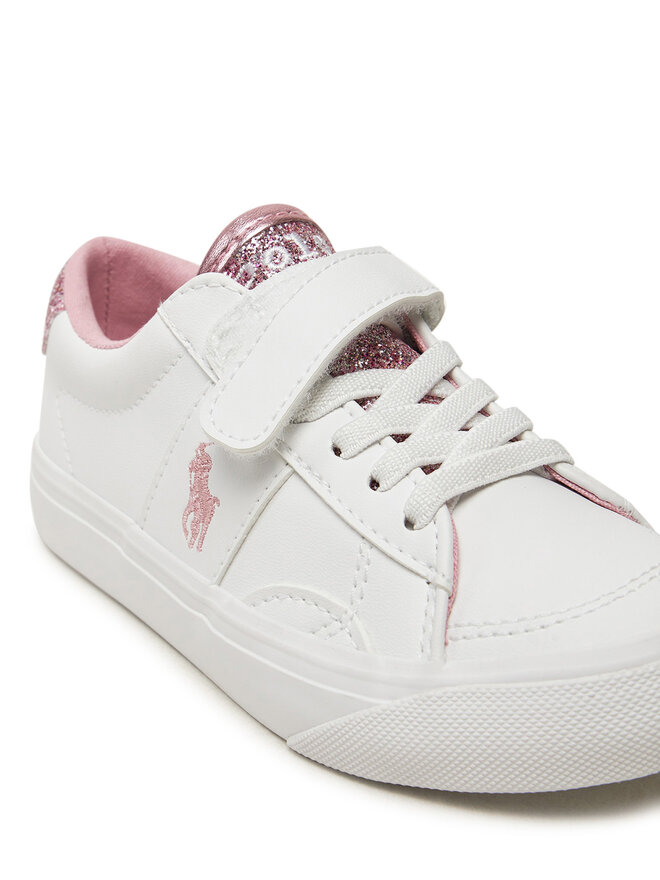 Polo Ralph Lauren Sneakersy Polo Ralph Lauren RL01214110 Biela