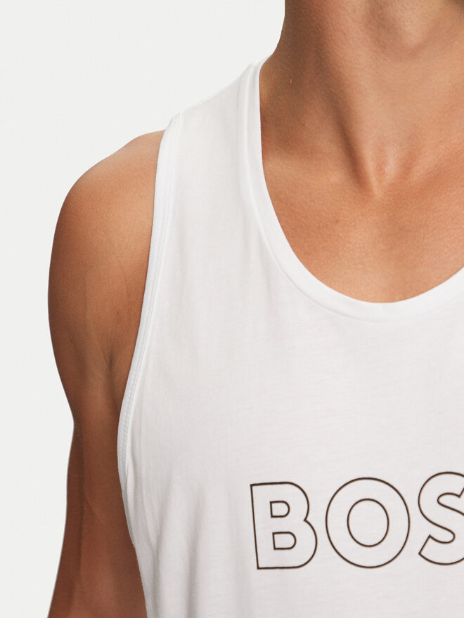 BOSS Boss Майка 50491711 Білий Regular Fit