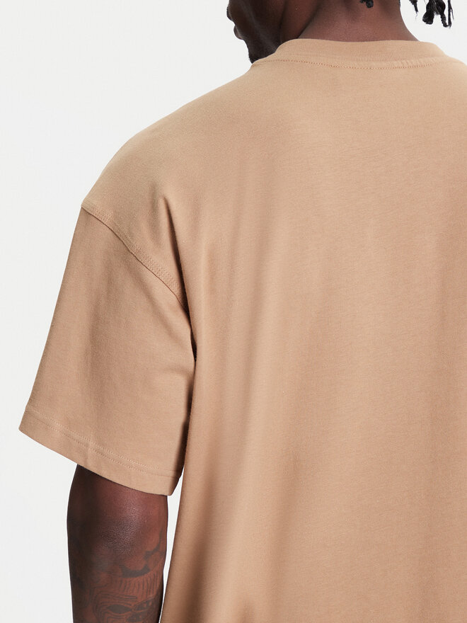 adidas adidas Marškinėliai Trefoil Essentials JV5944 Smėlio Oversize