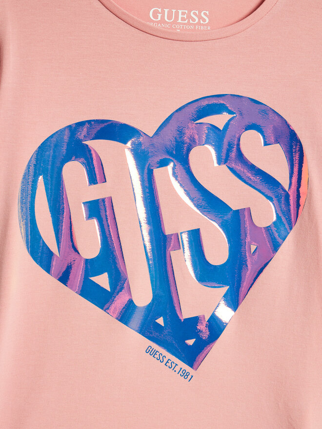 Guess Guess Camiseta J4YI42 K6YW4 Rosa Regular Fit