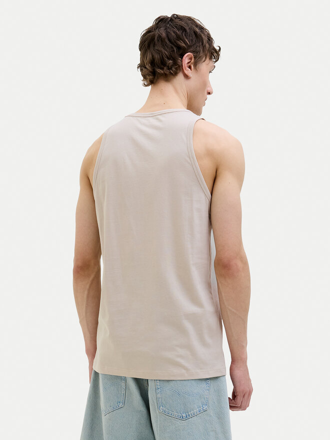 Jack&Jones Jack&Jones Tank top marškinėliai Hawaii 12269321 Smėlio Standard Fit