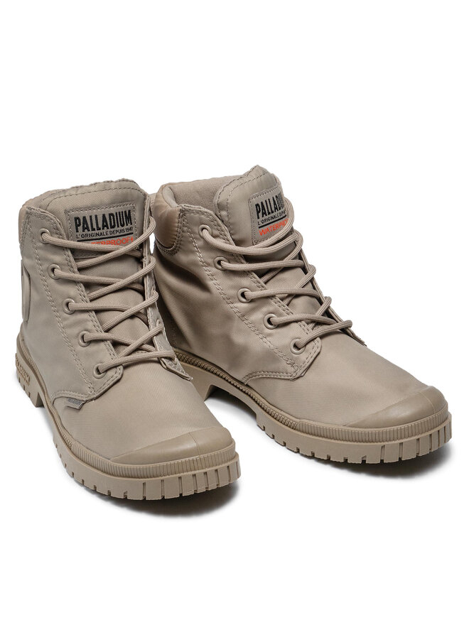 Palladium Trapery Palladium Pampa Sp20 Cuff Wp+ 76835-297-M Beżowy