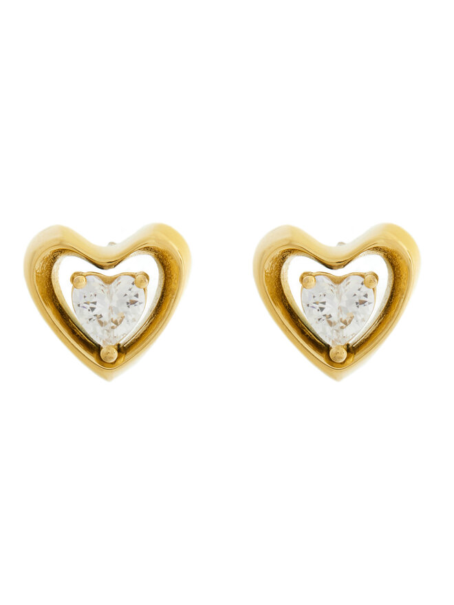 Guess Kolczyki Guess JUBE05 024JW Złoty