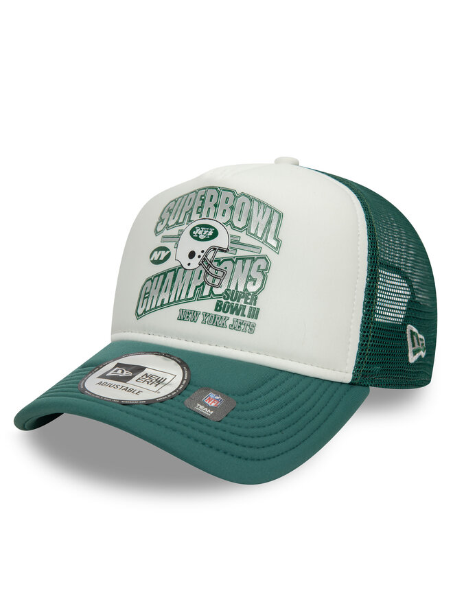 New Era Czapka z daszkiem New Era New York Jets Superbowl 60595294 Biały
