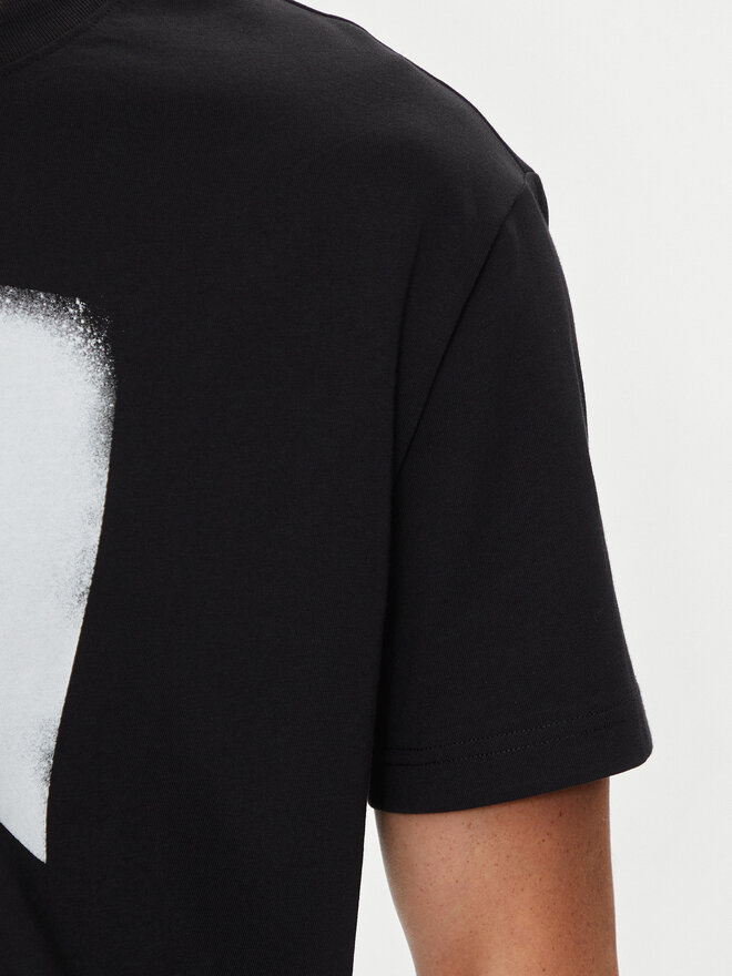 Karl Lagerfeld Jeans Karl Lagerfeld Jeans T-Shirt 245D1709 Μαύρο Regular Fit